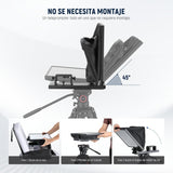 Teleprompter Neewer X16B con Control Remoto RT-110 y App 2