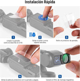 Kit de Filtros Neewer con 2 Protectores para osmo pocket 3 (FL-50) 2