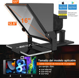 Teleprompter Iloknzi 16" 2