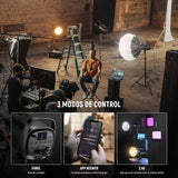 NEEWER CB120B 120W Luz Video LED con 2.4G y Control de App Bicolor 3