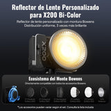 Lámpara Zhiyun Molus X200 COB Light Bi-Color 3
