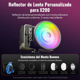 Lámpara Zhiyun Molus X200 RGB COB Light 3