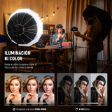 NEEWER CB120B 120W Luz Video LED con 2.4G y Control de App Bicolor 4