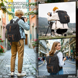 Mochila Backpack Rainsmore 15.6 Gris 8