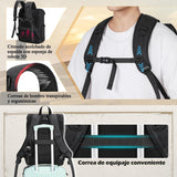 Mochila Backpack Rainsmore 15.6 Gris 7