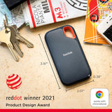 Disco Duro Sandisk Portable SSD 1TB USB 100 MB/s 3