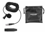 Micrófono Lavalier Acemic XLR Lav.Mic XM1 6
