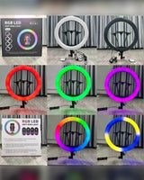 Lámpara de Anillo de 14" RGB MJ36 1