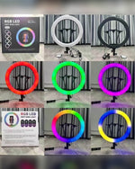 Lámpara de Anillo de 14" RGB MJ36