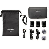 Micrófono Lavalier Dual Saramonic Blink500 ProX B2R (Grabador) 3