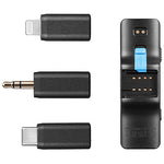 Microfono inalámbrico Dual  BoyaLink para Dispositivos iOS, Smartphones y Camaras (2,4 GHz)