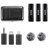 Microfono inalámbrico Dual BoyaLink para Dispositivos iOS, Smartphones y Camaras (2,4 GHz) 4