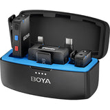 Micrófono Lavalier Dual BoyaMic (con grabación ) 1