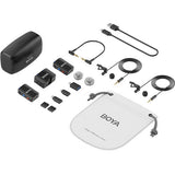 Micrófono Lavalier Dual BoyaMic (con grabación ) 7