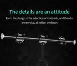 Barra Transversal con 4 Cabezas para Tripié