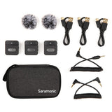 Micrófono Lavalier Dual Saramonic Blink100 B2 3.5mm 1