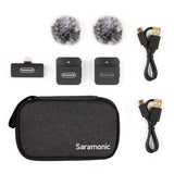 Micrófono Lavalier Dual Saramonic Blink100 B4 Lightning iOS 1