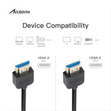 Cable Accsoon HDM a HDMI 50 cms Alta velocidad AXC18 (XC-HD-P4) 6