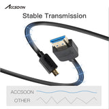 Cable Accsoon HDM a HDMI 50 cms Alta velocidad AXC18 (XC-HD-P4) 3