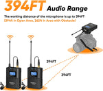 Kit Dual Lavalier inalámbrico Comica CVM-WM200(A)