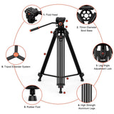 Tripié Geekoto DV2 Video Tripod 2