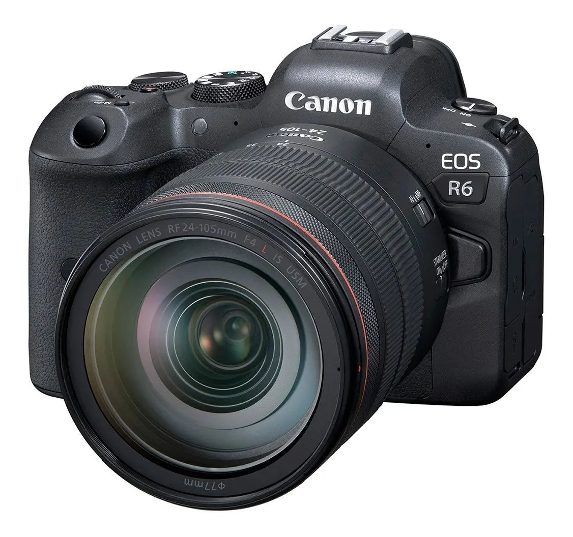Cámara Mirrorless Canon EOS R6 con Lente RF24-105mm F4 L IS USM (4082C012AA)