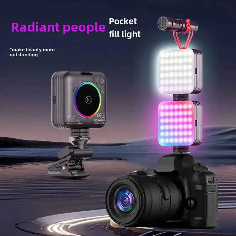Lámpara Led Recargable RGB D12S