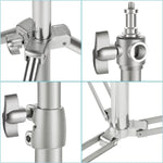 Pedestal para Lámpara Neewer de 2.20mts Plateado