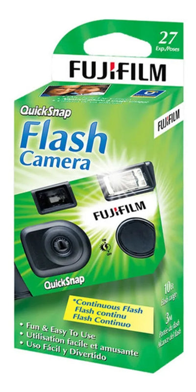 CAMARA FUJI DESECHABLE QUICKSNAP 27 EXP. C/FLASH