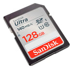 Tarjeta SanDisk Ultra SDXC de 128GB 140MB/s
