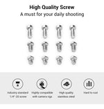 Kit SmallRig de Tornillos Hexagonal 12pcs 1/4 (1713)