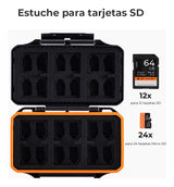 Estuche K&F Concept para Tarjetas SD/MicroSD contra agua KF31.106 2