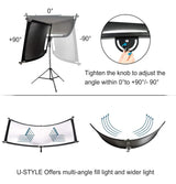 Reflector Tipo U Curvado Neewer 167x61 cms (Negro/Blanco/Oro/Plata) 3