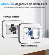 Kit VideoRig con lámpara 448 RGB Led Magnético con Minitripié 3