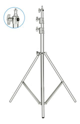 Pedestal para lámpara Neewer 3 mts plateado Heavy Duty 1