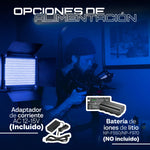 Kit de 2 lámpara Neewer LED- 660 RGB Pro II pedestales y Estuche Neewer