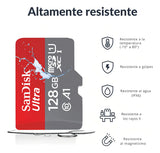 Tarjeta SanDisk Ultra microSDHC de 128GB 140MB/s 4