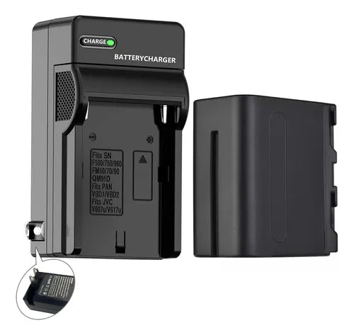 Kit cargador y batería Genérica Tipo Sony Serie L NF-970