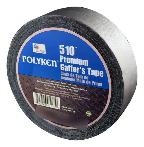 Cinta Gaffer Polyken Negro de 2"x 55" yds.