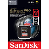 Tarjeta SanDisk Extreme PRO SDXC de 256GB 200MB/s 1