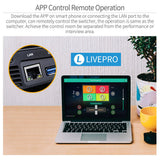 Switcher para Streaming FeelWorld LIVEPRO L1 V1 7