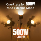 Lámpara Zhiyun Molus G300 COB Ligth 7