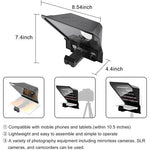 Teleprompter GVM TQ-S para teléfonos inteligentes