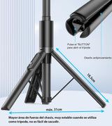 Minitripié y Selfie Stick Gahenwo 153 cms 7