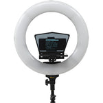 Teleprompter con Aro de Luz de 18" Ikan HomeStream HS-Prompter-RL