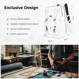 Mochila Backpack K&F Concept Beta 20L con Funda Impermeable Negro 3