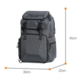 Mochila 25L K&F Concept Gris KF13.098V1 con funda impermeable 4
