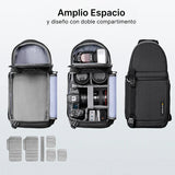 Mochila de Hombro K&F Concept Sling 10L 2 en 1 Impermeable 5