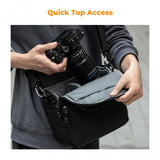 Bolso de hombro K&F Concept Sling Bag 5L Negro 5