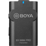 Kit Dual Lavalier Inalámbrico Boya BY-WM4 PRO-K2 5